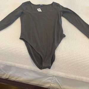 OLD NAVY - set of two size medium long sleeve bodysuits. NWT